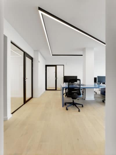 plafondverlichting kantoor