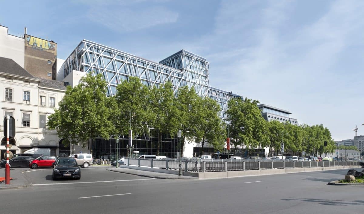 Belgisch hoofdkantoor Axa in Brussel