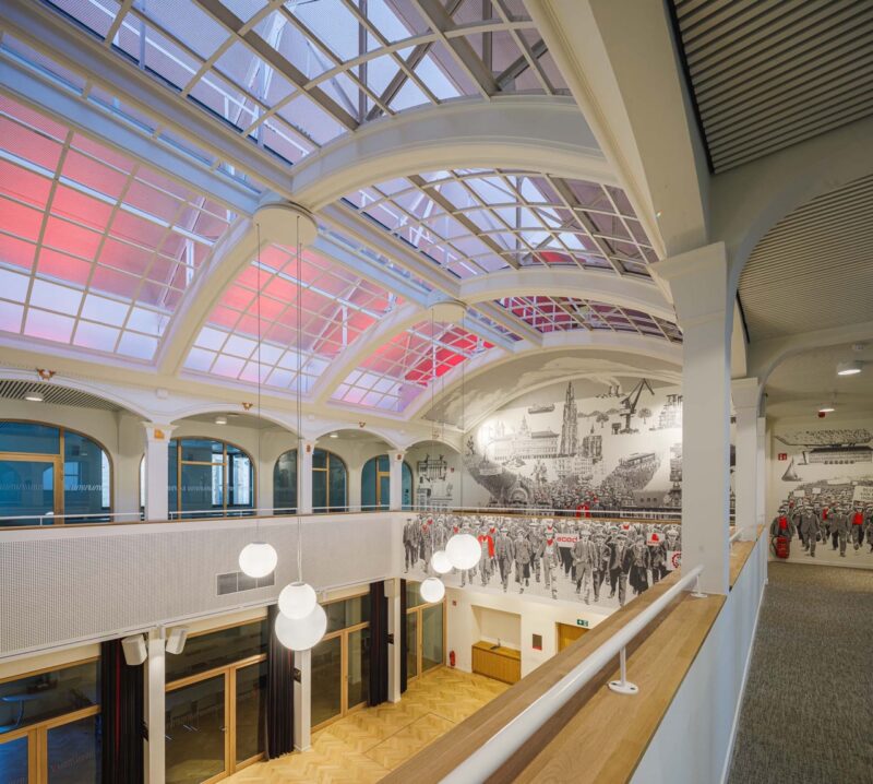 Renovatie feestzaal 'A' Bondsgebouw